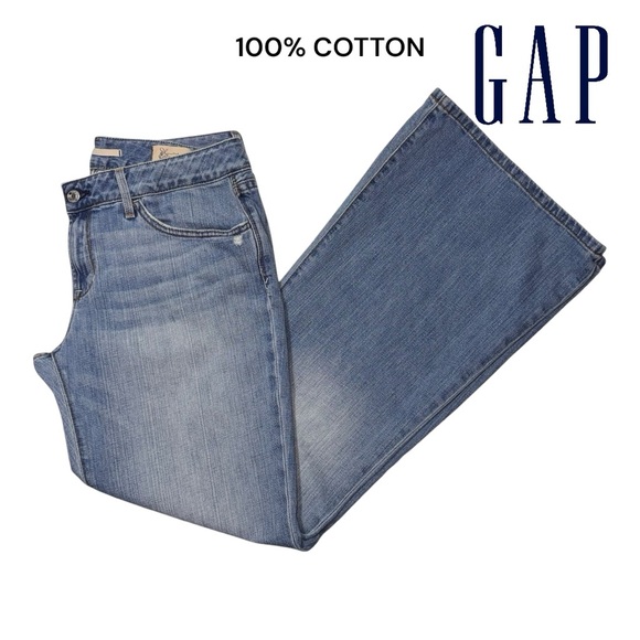 GAP Denim - GAP Women's Vintage Low Rise 100% Cotton Flare Jeans, Size 12